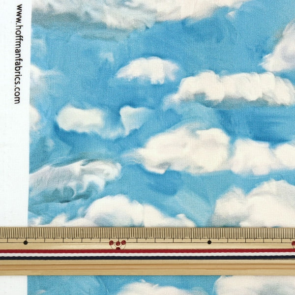 [来自数量5] 织物 “美国棉花艺术家仙境天空T4896-16”