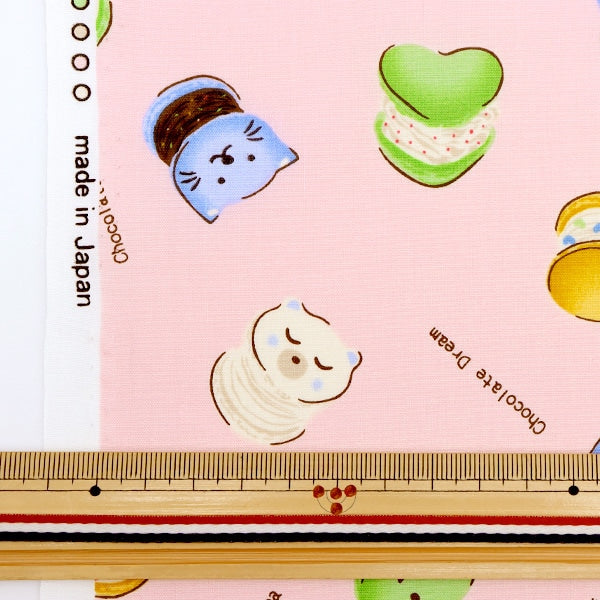 [来自数量5] 织物 “ Broad Kids Cookie Pink 99108-2b”