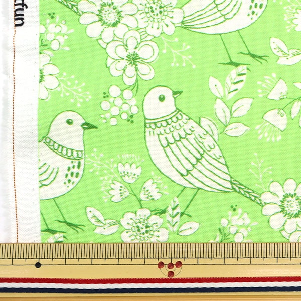 [From quantity 5] Fabric "USA Cotton Buena Vista CX10022-LIME"