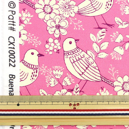 [From quantity 5] Fabric "USA Cotton Buena Vista CX10022-PINK"