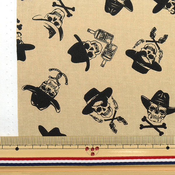 [From quantity 5] Fabric "USA Cotton The Good The Bad & The Agley 1958-Ceder"