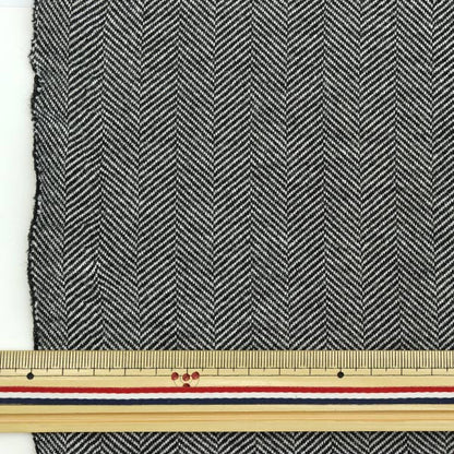 [From quantity 5] Fabric "Knit herringboneJacquard Monotone HTH31303]