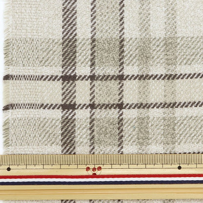 [From quantity 5] Fabric "Tsuydoton Light Beige RMD3237-01"