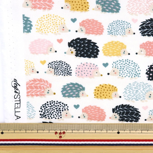[From quantity 5] Fabric "USA cotton pricklers 1561-cream"