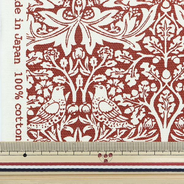 [来自数量5] 织物 “ Moda Best Morris Best Morris 牛津布 Brother Rabbit Red 8211-25t]