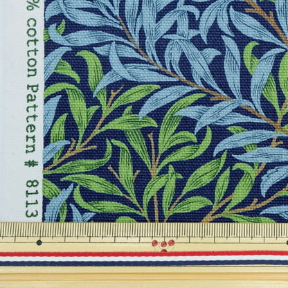 [来自数量5] 织物 “ Moda Best Morris Best Morris 牛津布 柳树深蓝色8113-44T]