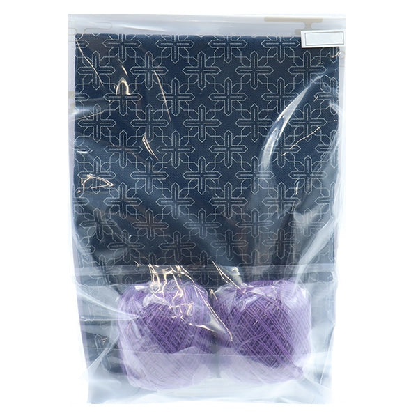 Embroidery kit "SashikoKit at a glance at the glance of a sashimi wire-Clematis-Ai SK-415] Olympus