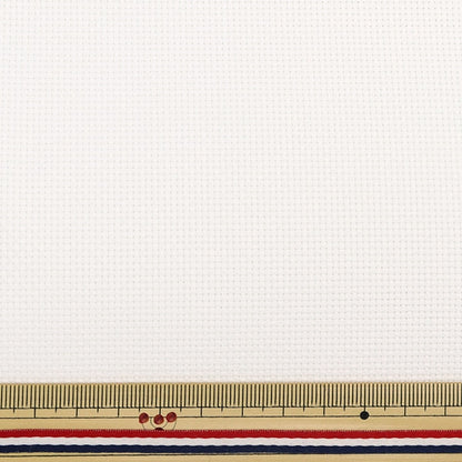 [From quantity 1] Embroidery Fabric "Aida 16 Counts 60 BLANC DM842" DMC Dewems