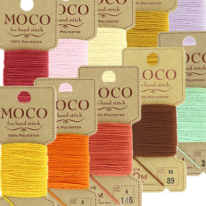 Embroidery thread "MOCO paper box set C (monochrome 20 colors) 1297900" FUJIX Fujix