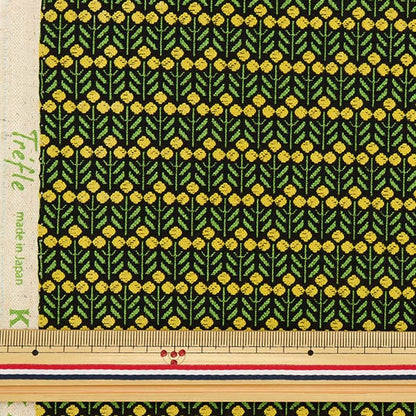 [From quantity 5] Fabric "Cotton hemp canvas Mimosa YKA-91060-2D" KOKKA