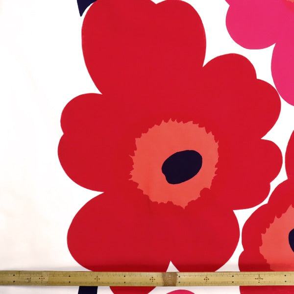 [來自數量5] 織物 “ Marimekko Wanikko Red 009043-001（芬蘭製造）”