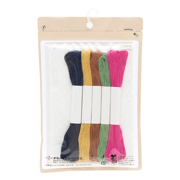 Embroidery kit "SashikoKit Hanabin La Bouquetiere Nadeshiko SK-429] Olympus