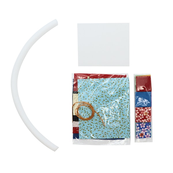Chirimen Kit "Tsumamizaiku Ring carp streamer LH-144] Panami Panami Takagi fiber