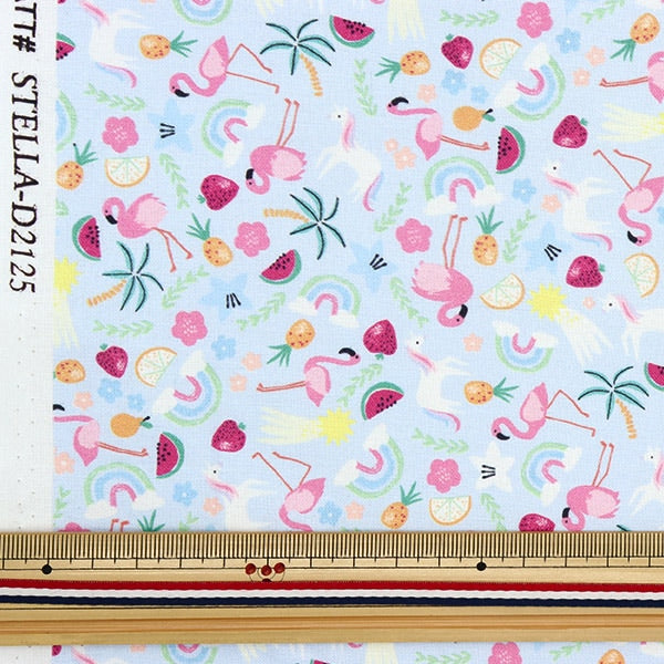 [From quantity 5] Fabric "USA Cotton Summer Time D2125-Maui"