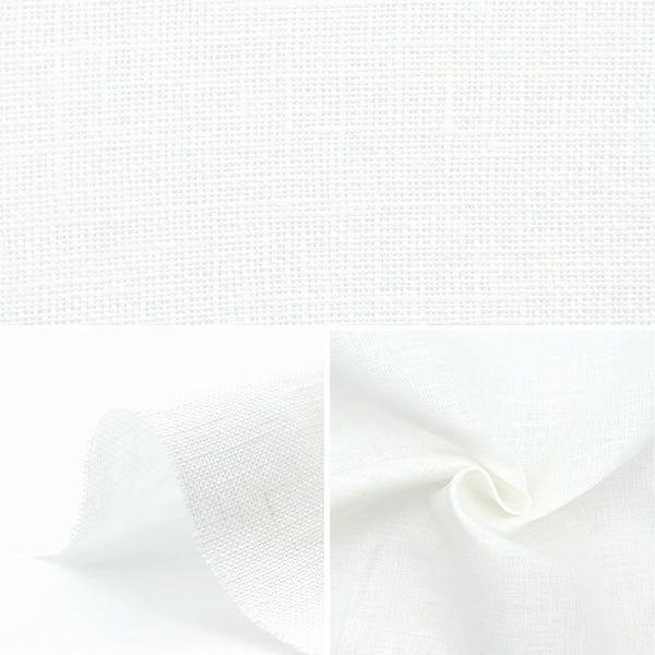 [From quantity 5] Fabric "Linen 100% off-white LINENH2-OW"