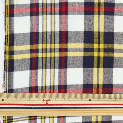 [From quantity 5] Fabric "Madras check 59991-16"