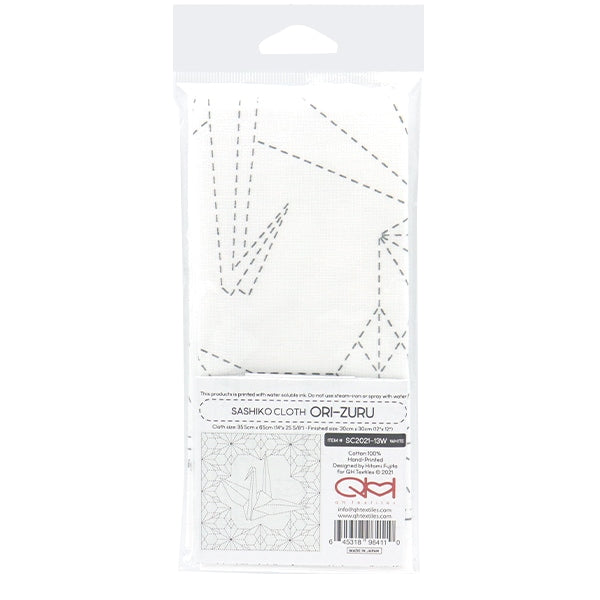Embroidery Fabric 『SashikoCross SC 2021 Fold cranes 13W]