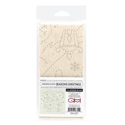 Embroidery Fabric 『SashikoCross KF 2020 Christmas 16]
