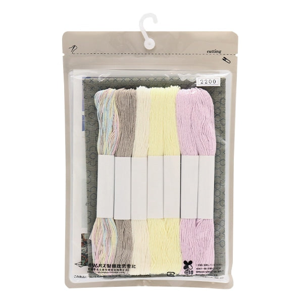 Embroidery kit "SashikoKit at a glance at the glance La Bouquetiere Florets SK437] Olympus