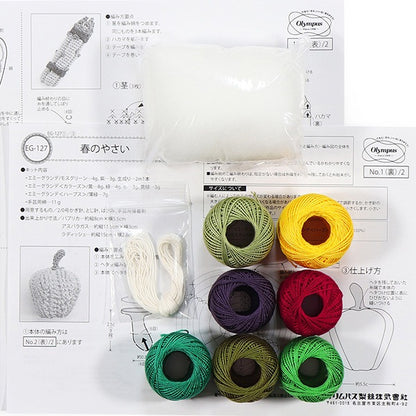 花边编织套件“蔬菜收获节春季yasai eg-127” Olympus