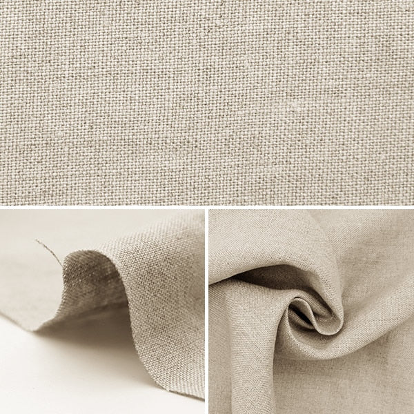 [From quantity 5] Fabric "Linen 100% Natural Linen22k-21"