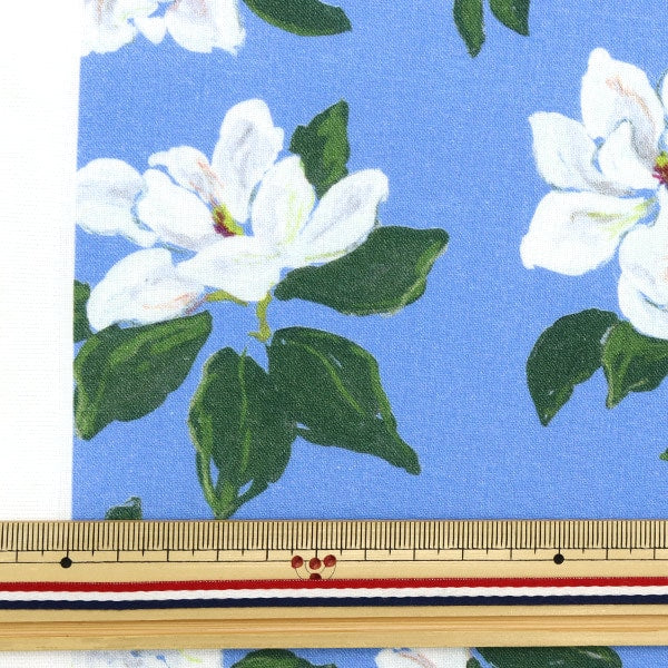 [From quantity 5] Fabric "USA Cotton Dearstella Magnolias DCWR2133-Mari"