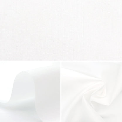 [From quantity 5] Fabric "Broad Silk Mixed White GS201"