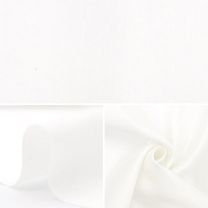 [From quantity 5] Fabric "Satin Silk Mixed White GS219"