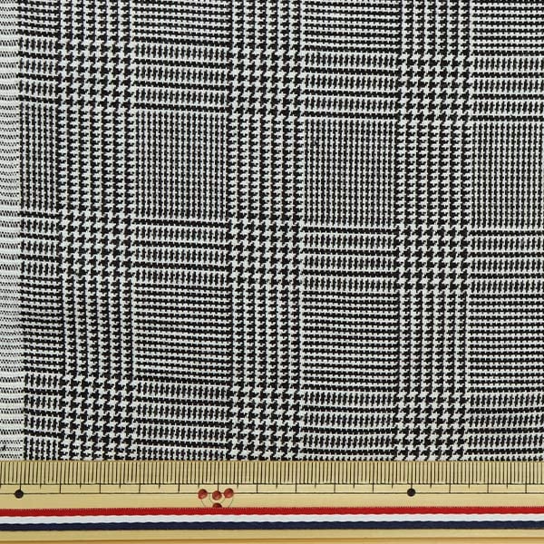 [From quantity 5] Fabric"Basic check Glen Check YZW001]