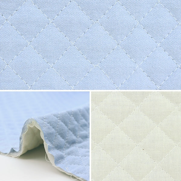 [From quantity 5] Fabric "Denim quilting saxophone Q-5120-042"