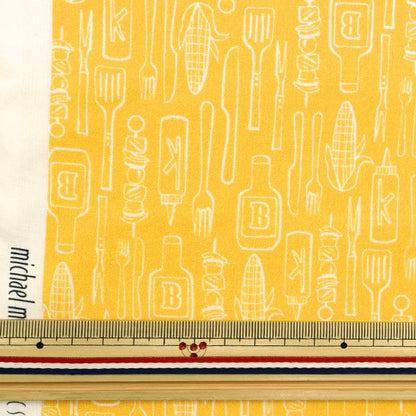 [From quantity 5] Fabric "USA Cotton Outdoor Dining CX10545-Yell-D"