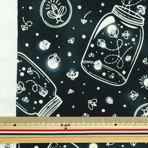 [From quantity 5] Fabric "USA Cotton Sparks in the Night DG10457-Navy-D"