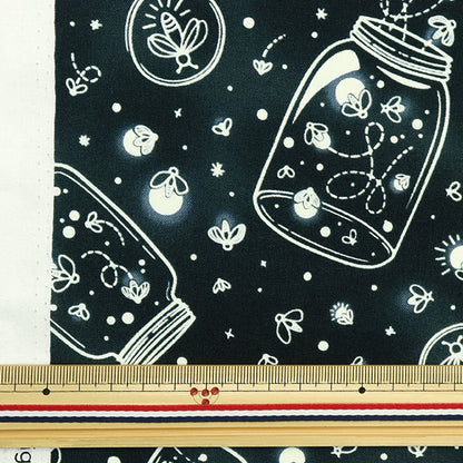 [From quantity 5] Fabric "USA Cotton Sparks in the Night DG10457-Navy-D"