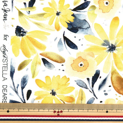 [From quantity 5] Fabric "USA Cotton Mentube DCJ1884-WHITE"