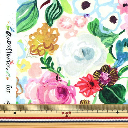 [From quantity 5] Fabric "USA Cotton Summer Garden DJL2245-MULTI"