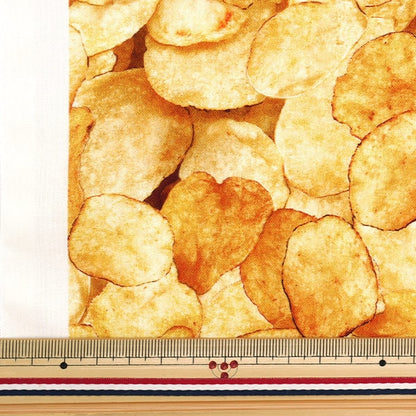 [From quantity 5] Fabric "USA cotton potato chips 12751-33"