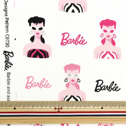 [From quantity 5] Fabric "USA Cotton Barbie White C9730-WHITE"