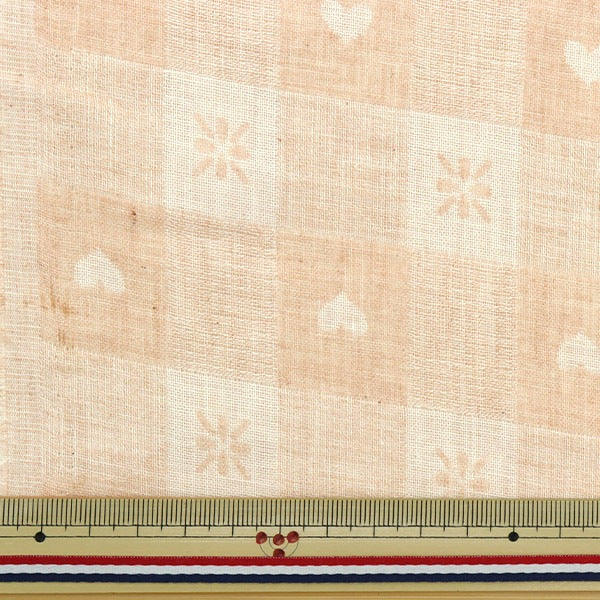 [From quantity 5] Fabric "Organic cotton double gauze R-0529-J-9]