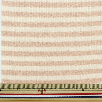 [From quantity 5] Fabric "Organic cotton smooth border pattern R-0529-SB1"