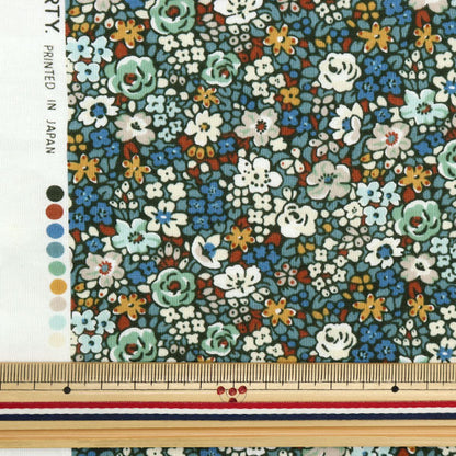 [From quantity 5] Fabric "Liberty Liberty Print 60/2 Tenjiku Emaruze 3632010T-WK" Liberty Japan