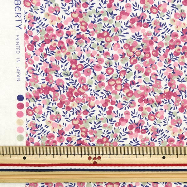 [From quantity 5] Fabric "Liberty Liberty Print 60/2 Tenjiku Wiltshirebad 36300116-BK" Liberty Japan