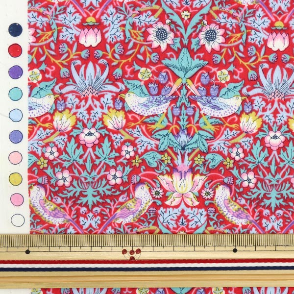 [From quantity 5] Fabric "Liberty Liberty Print Tana lawn Strawberry Thief 3635061-Re " Liberty Japan