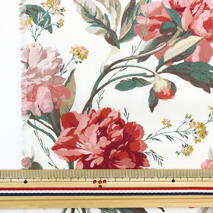 [From quantity 5] Fabric "Liberty Liberty Print Tana lawn Decadant Blooms 3638232-YE] Liberty Japan