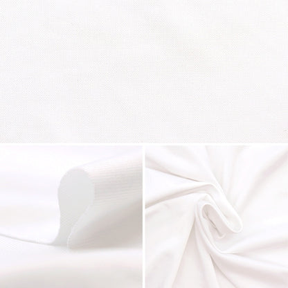 [From quantity 5] Fabric "Cooling chilly nit antibacterial deodorant hyaluronic acid processing white C-YJ-NIT-CL"
