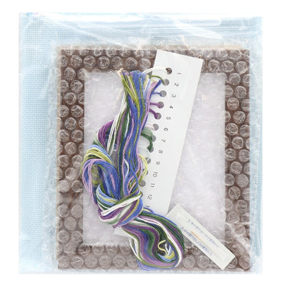 Embroidery kit "Flower arrangement that colors the season August and blue autumn leaves 522208" LECIEN Lecien COSMO Cosmo