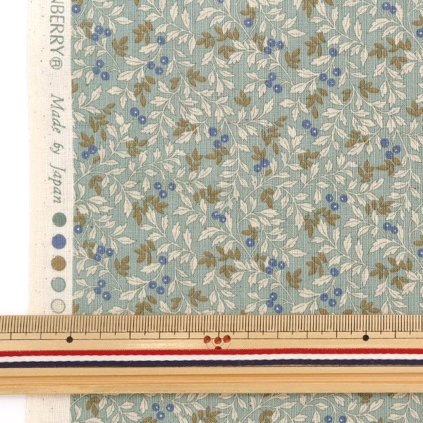 [From quantity 5] Fabric 『Scare Print Nuts & Very Vintage Mint 83038-1-2]
