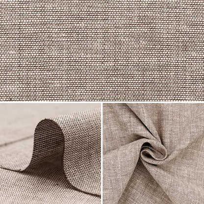 [From quantity 5] Fabric "Dyeing cotton hemp specs plain brown KW-6966-BR"
