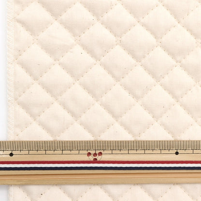 生地 『シーチングキルティング カットクロス 約106cm×50cm 生成 C-K6298-42』