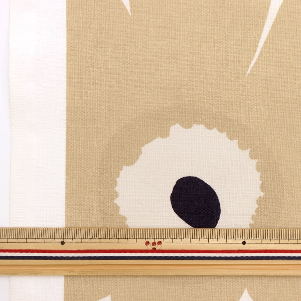 [来自数量5] 织物 “ Marimekko Pienicco Pionicco Beige 069259-185”