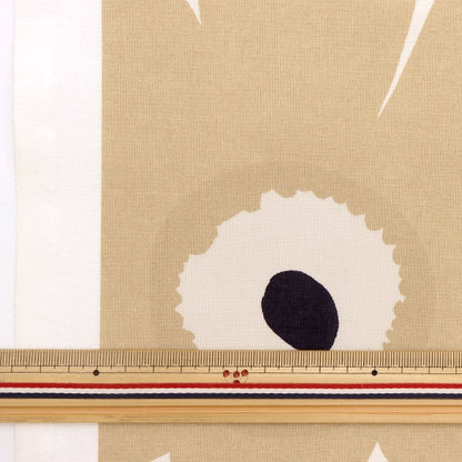 [来自数量5] 织物 “ Marimekko Pienicco Pionicco Beige 069259-185”